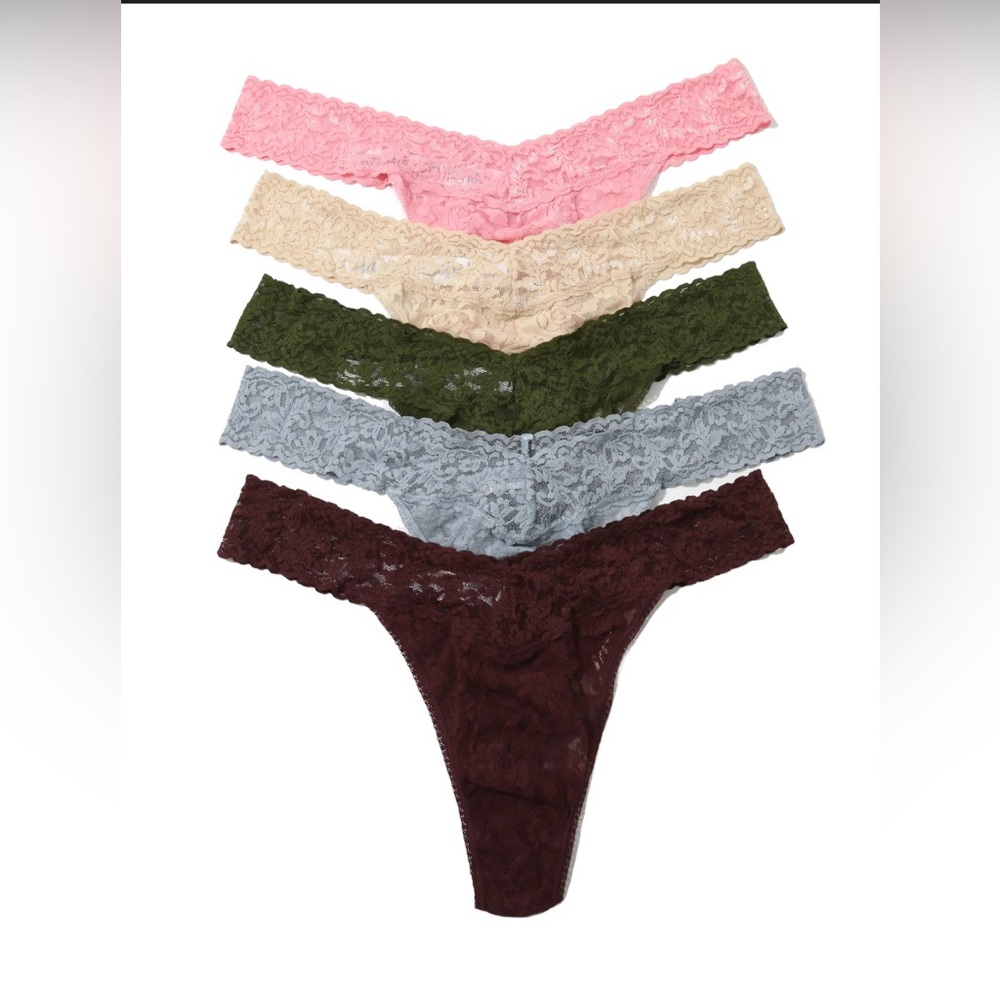 NWT Hanky Panky plus size original rise thong 5pack